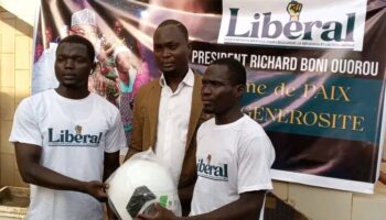 Face à la polémique sur ses dons à PARAKOU: Le Mouvement LIBÉRAL de Richard BONI OUOROU focus sur ses objectifs