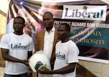 Face à la polémique sur ses dons à PARAKOU: Le Mouvement LIBÉRAL de Richard BONI OUOROU focus sur ses objectifs