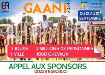 Groupe Authentique vous annonce la Gaani Édition 2024 se tiendra à Nikki prévu du 13 au 15 septembre 2024